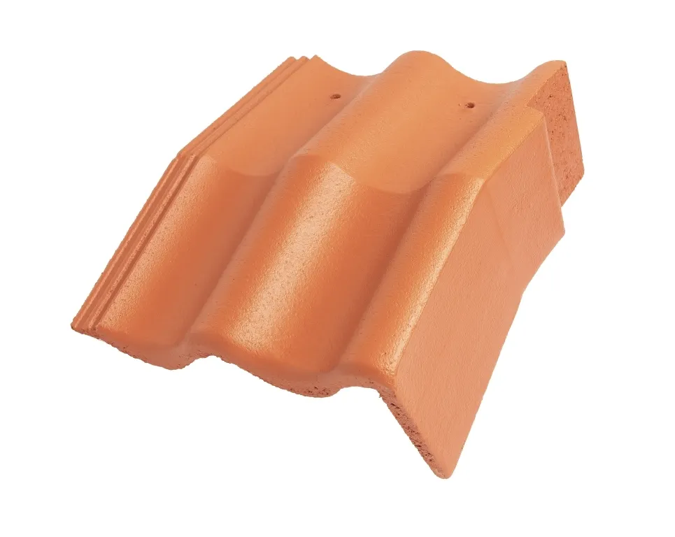 Braas Harzer Pfanne 7 (Big) Mansard-Giebelstein rechts Novo matt