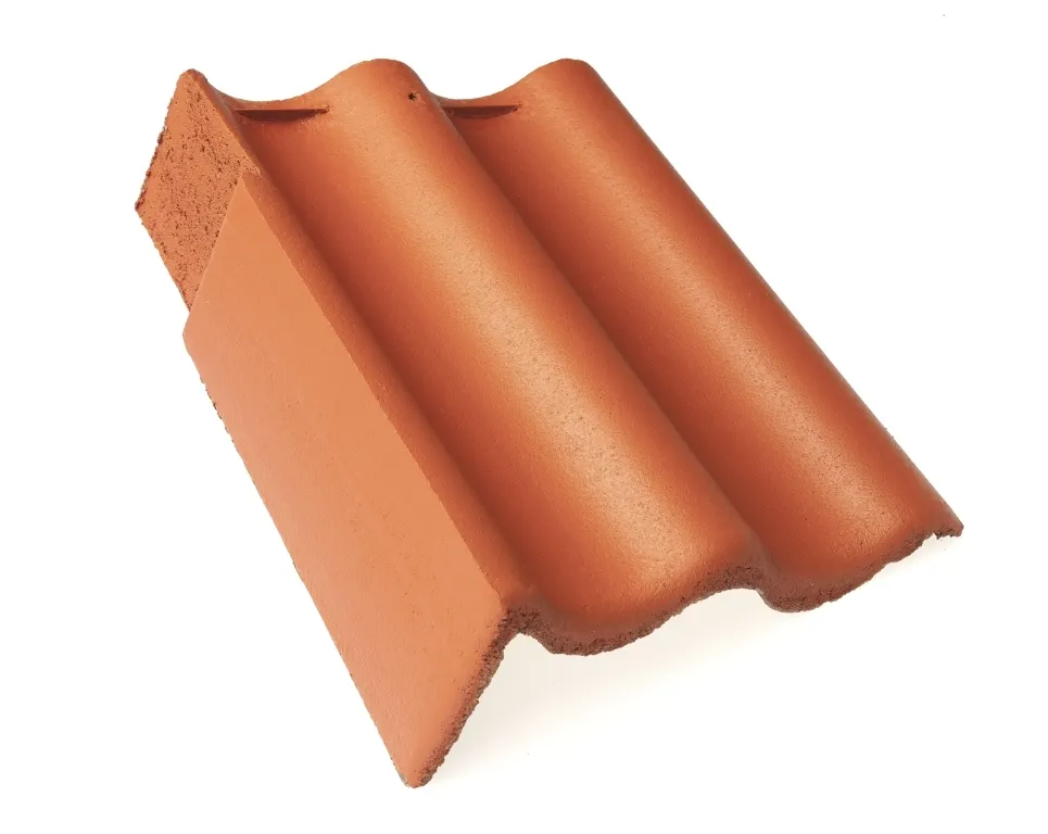 Braas Harzer Pfanne F+ Giebelstein links 120 mm Novo matt