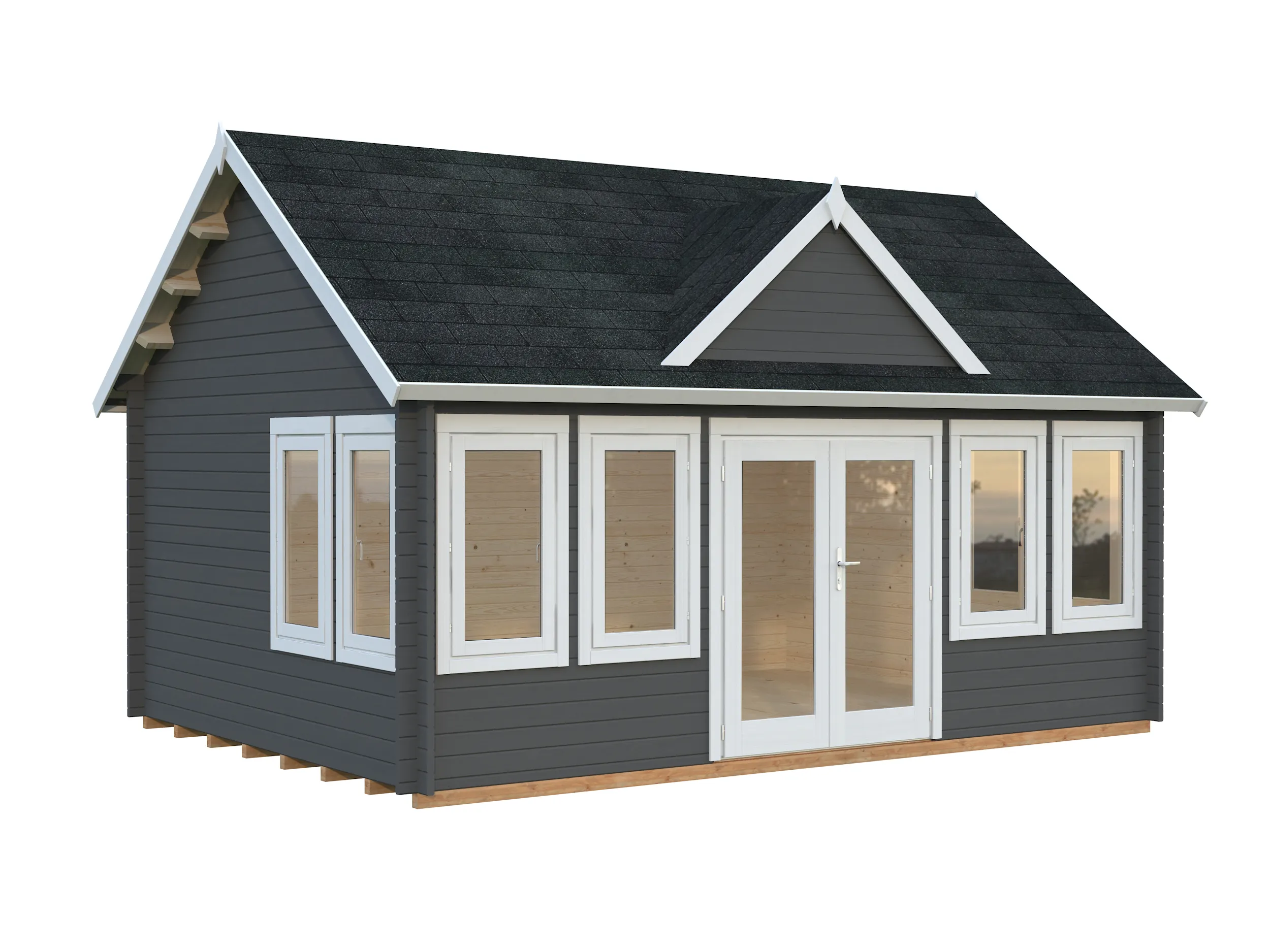 Gartenhaus Claudia 3 / 19,4m² ISO
