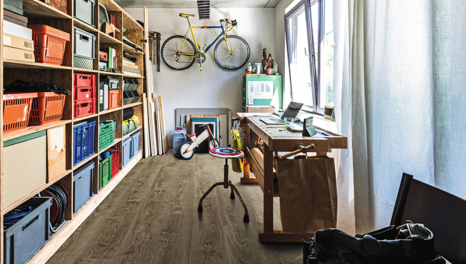 61 m² HARO Klick-Designboden Eiche Steady