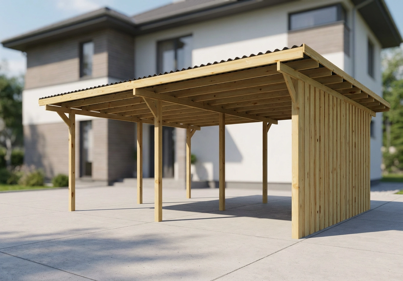 Doppelcarport Frankfurt 3.1