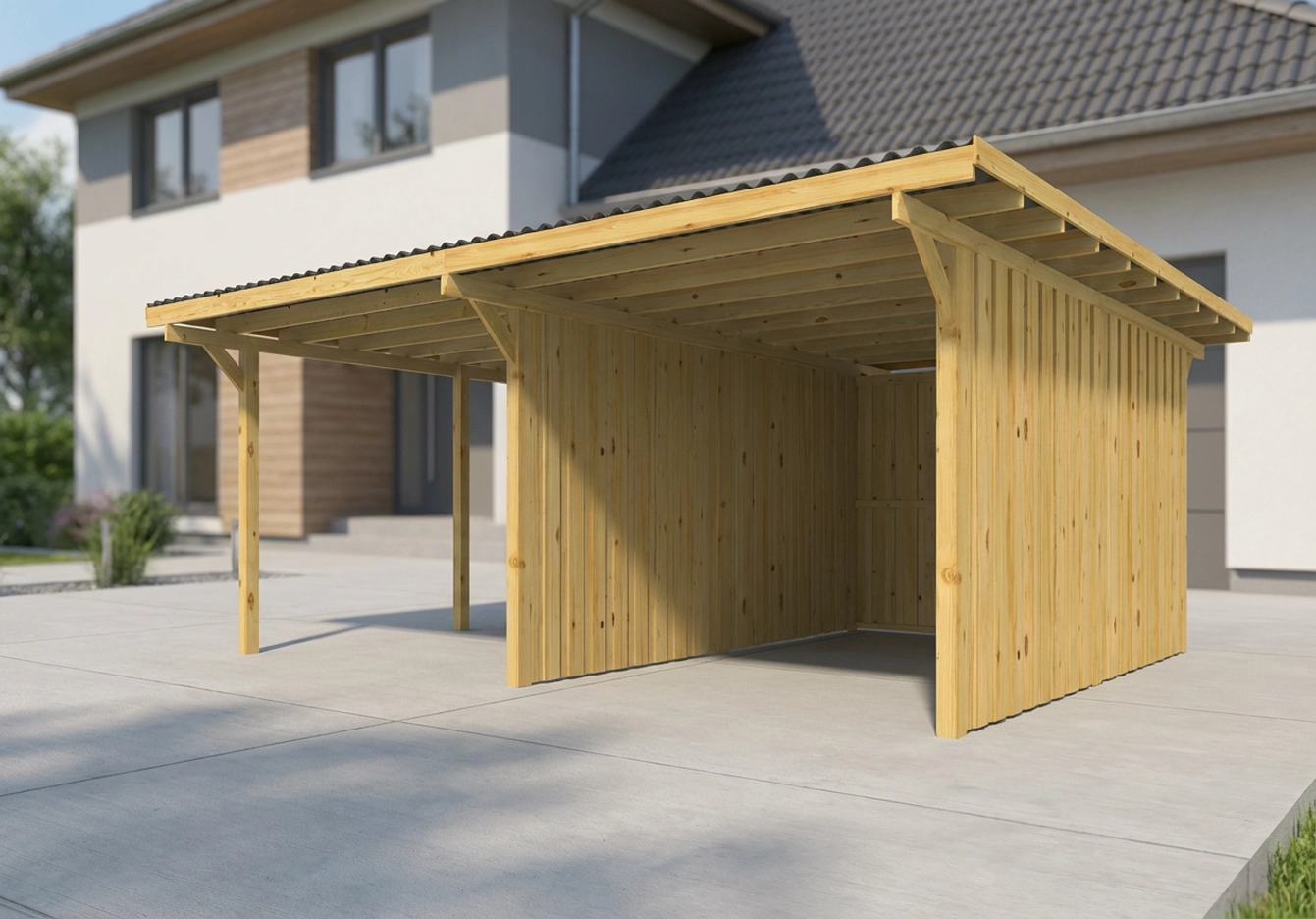 Doppelcarport Frankfurt 3.2