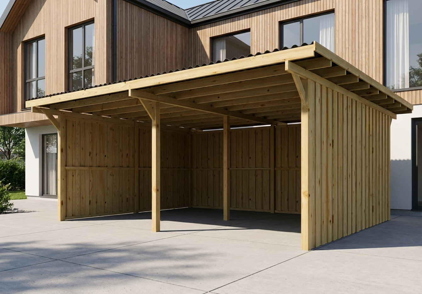 Doppelcarport Frankfurt 3.3