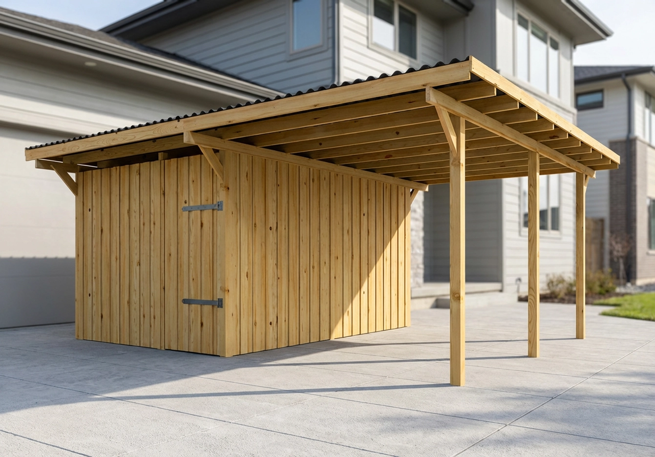 Doppelcarport-Garage Frankfurt 3.4