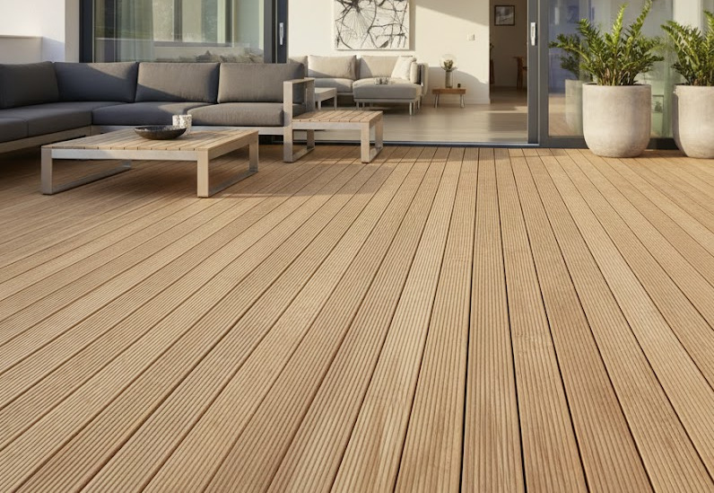 Komplettset Terrassendielen Lärche / Douglasie 27x146 mm
