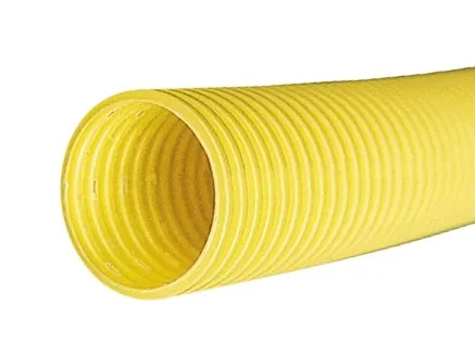 Drainagerohr gelocht DN 65 gelb 50 m Rolle
