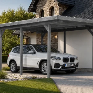 Einzelcarport Delta GRAU