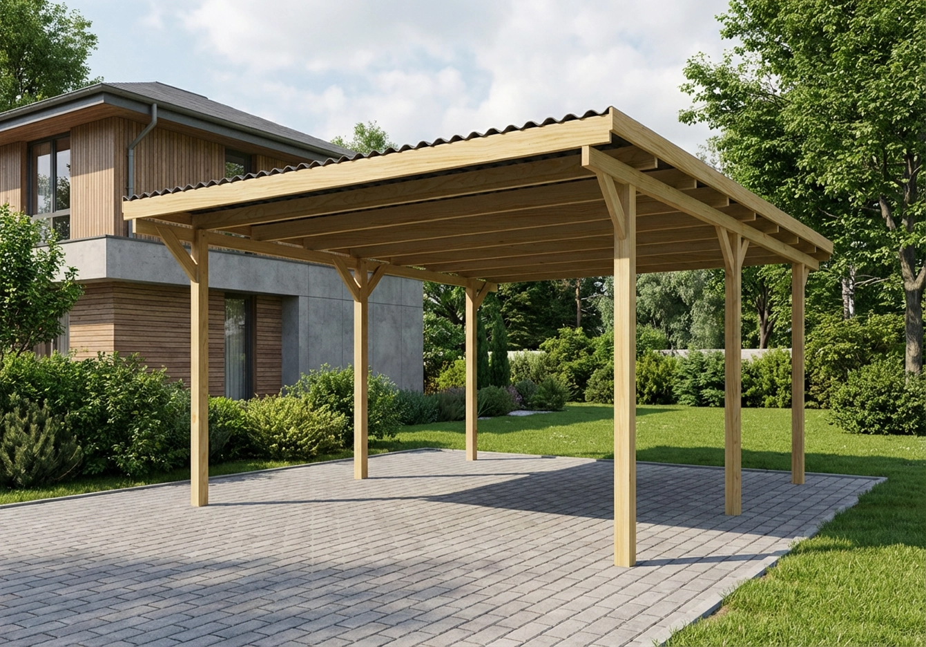 Einzelcarport Freiburg 3
