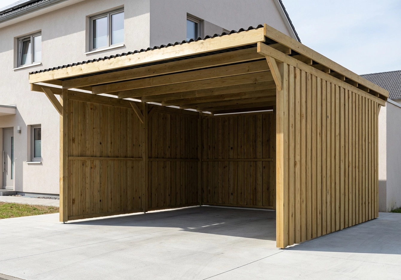 Einzelcarport Freiburg 3.3