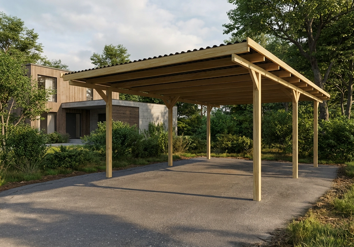 Einzelcarport Münster 3