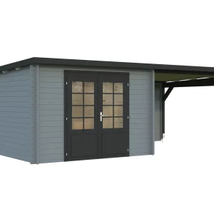 Gartenhaus mit Anbau Ella 5 / 8,7+8,2m²