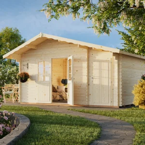 2 Raum Gartenhaus Emma 4 / 14,2 m² 2 Raum Gartenhaus Emma 4 / 14,2 m²