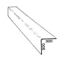 Eternit Profil 8 Einfacher Giebelwinkel GW 300/300 mm 2000 mm