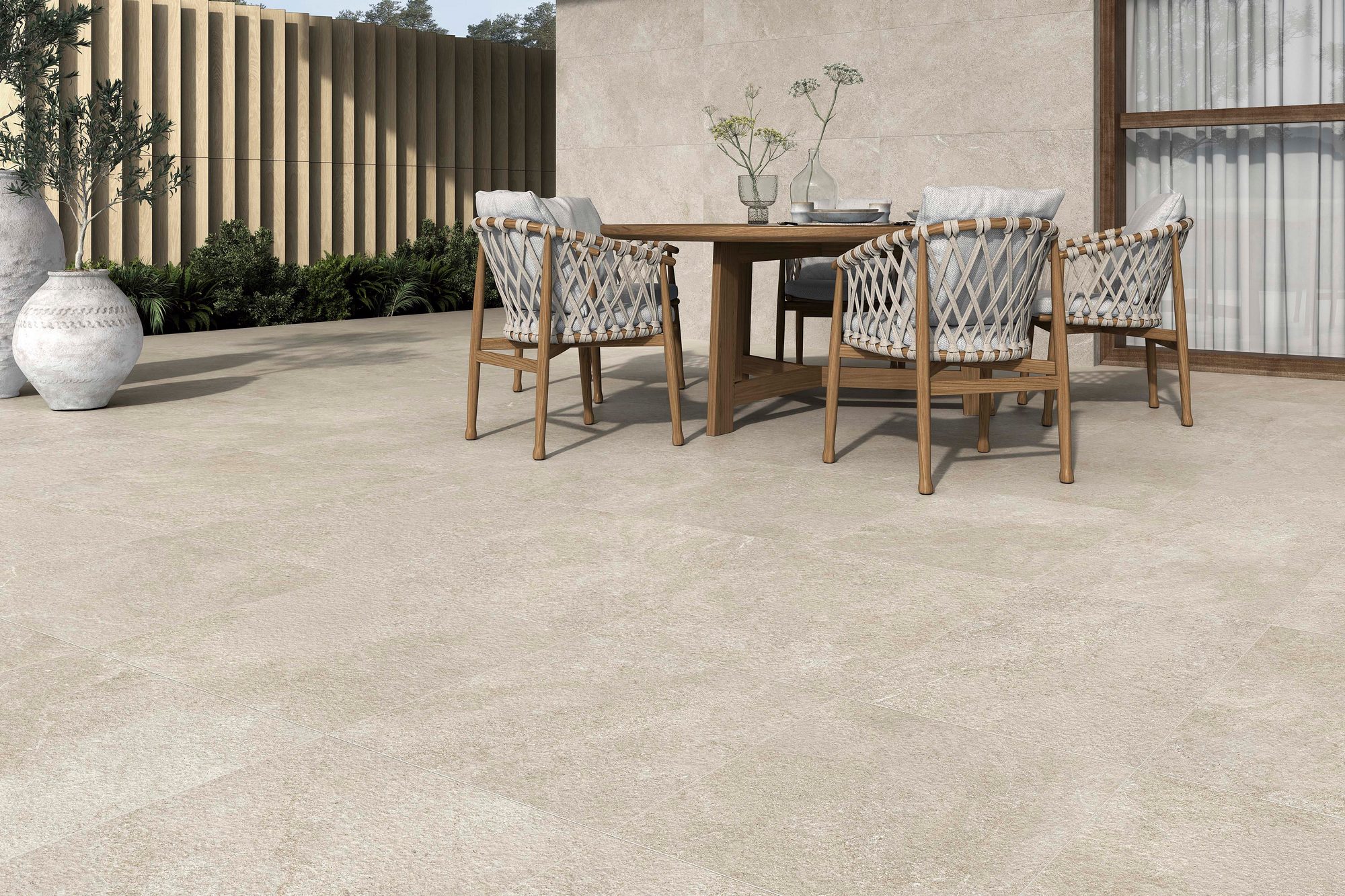 Feinsteinzeug-Terrassenplatten ARENITE natural