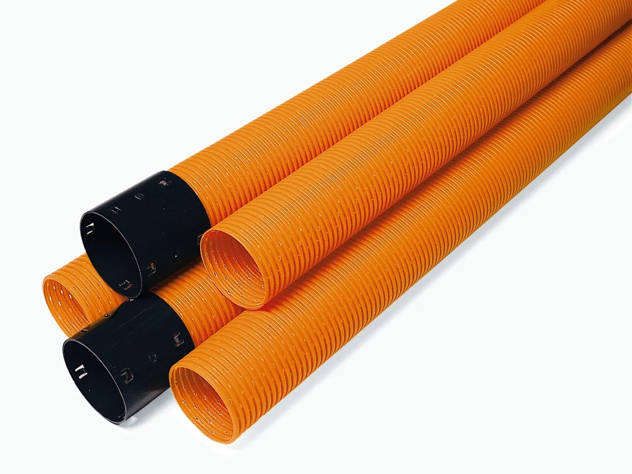 Fränkische Rohrwerke opti-drän Rohr gelocht DN 160 Länge 2,5 m
