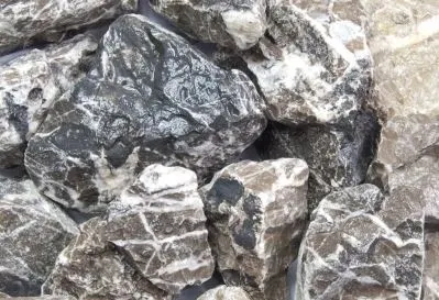 Gabionenstein Marmor Grau-Weiß 50 - 100 mm 1000 kg