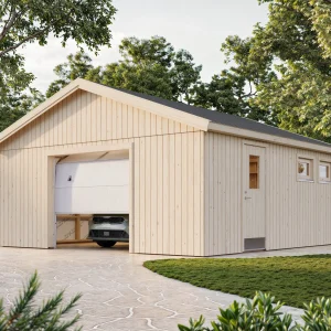 Holzgarage Andre 2 ISO / 28,5 m²