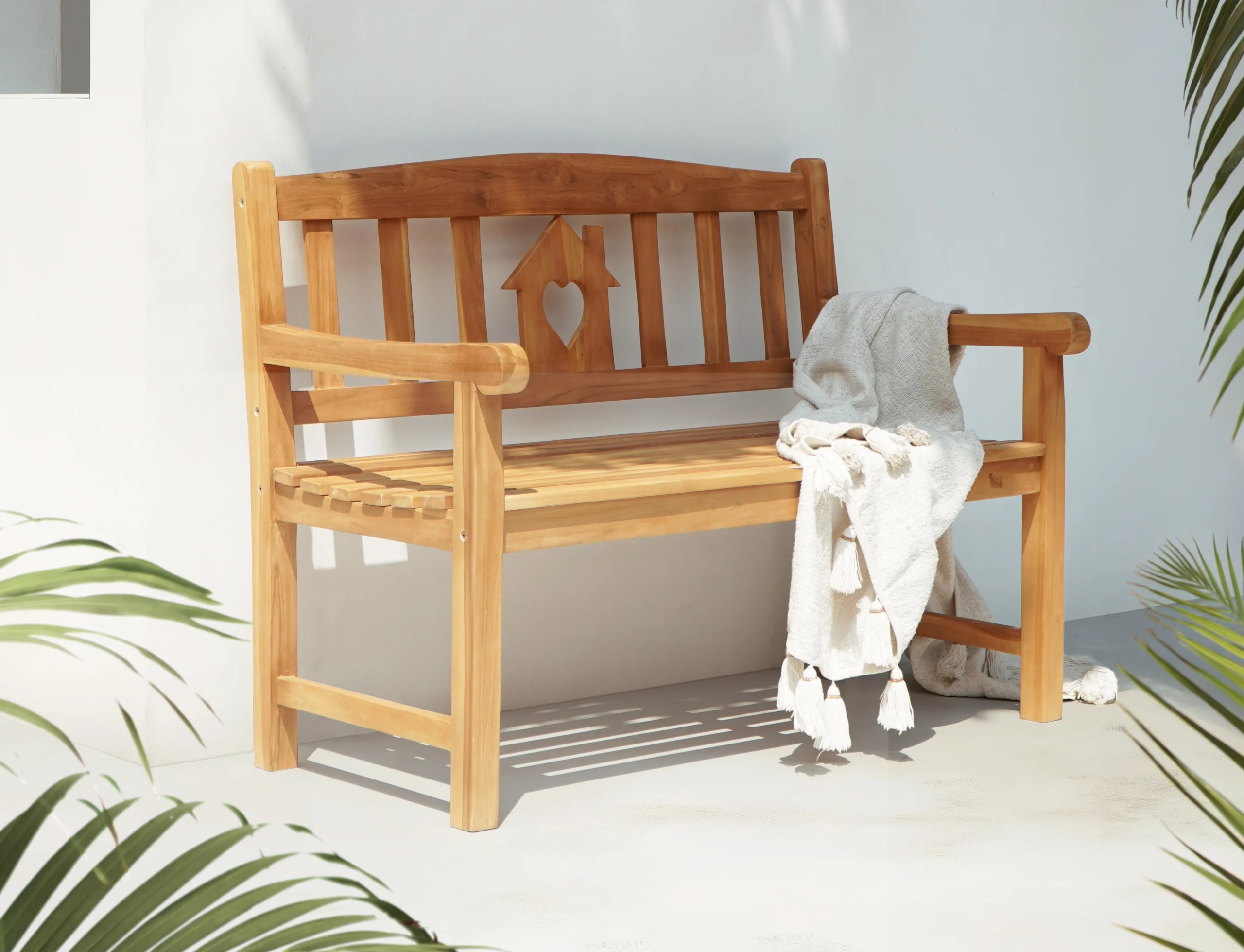 Gartenbank HOME - als 2-Sitzer