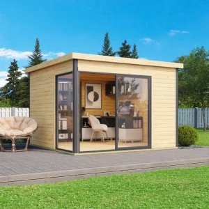 Home-Office Gartenhaus Domeo 1