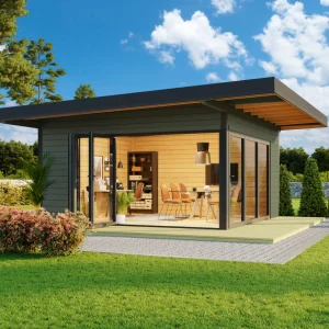Home-Office Gartenhaus Domeo 9