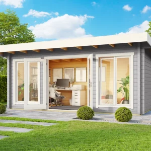 Home-Office-Gartenhaus Dorset 73 ISO