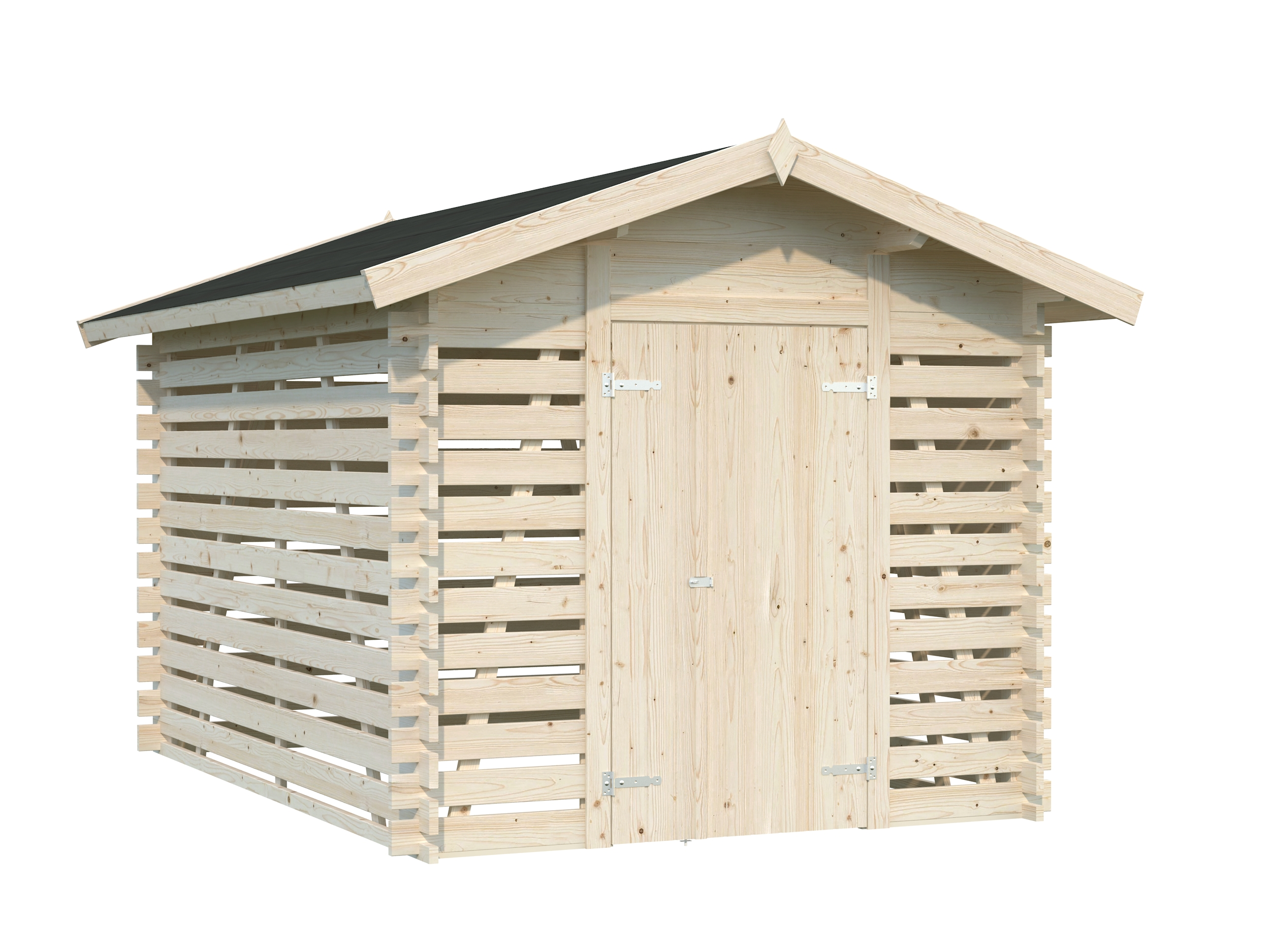 Gartenhaus Joe 8,4m² mit Lattenwänden