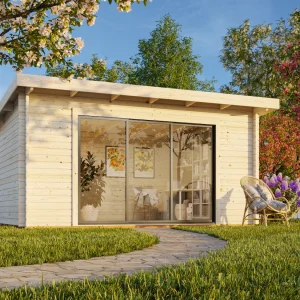 Pultdach-Gartenhaus Lea 1 ISO 14,2m²