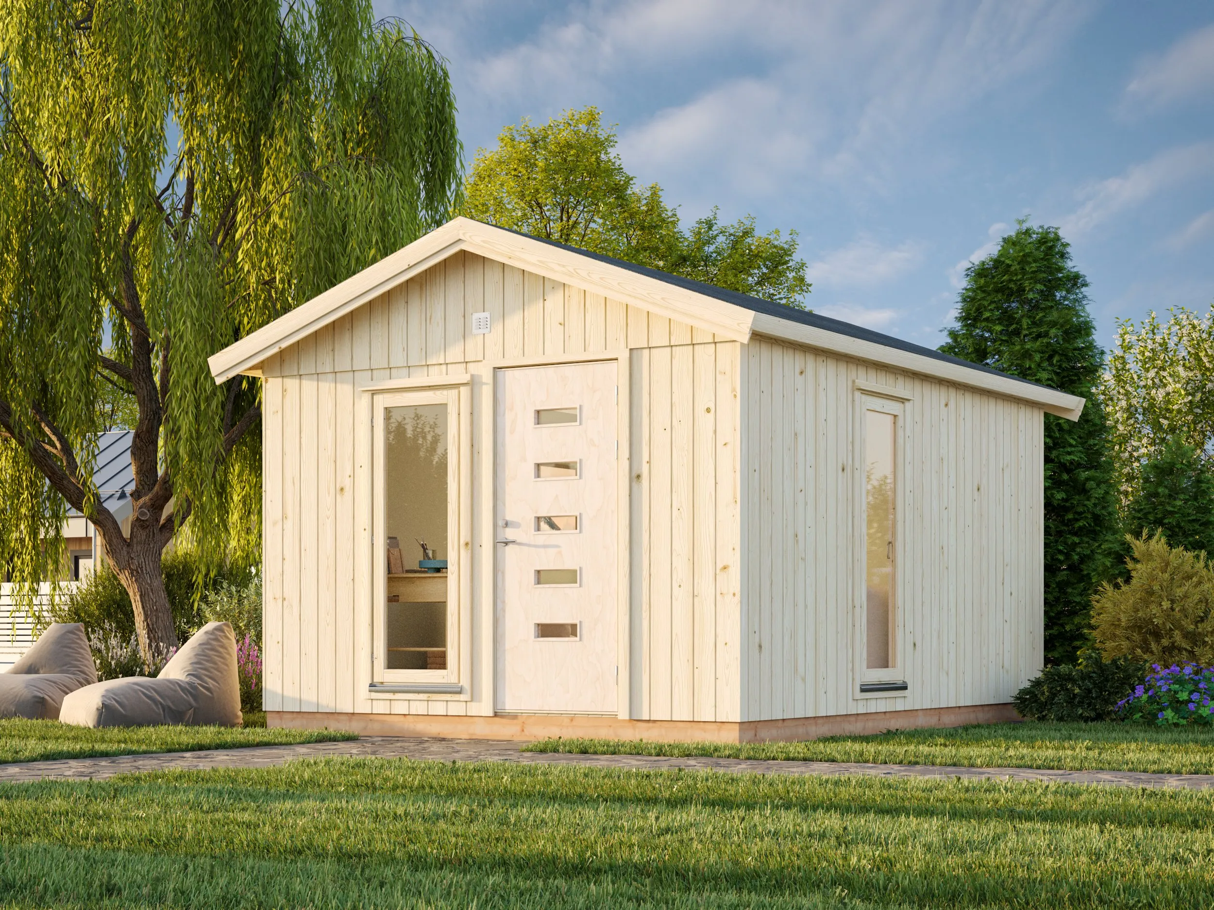 Gartenhaus Ly 2 / 13,6 m²