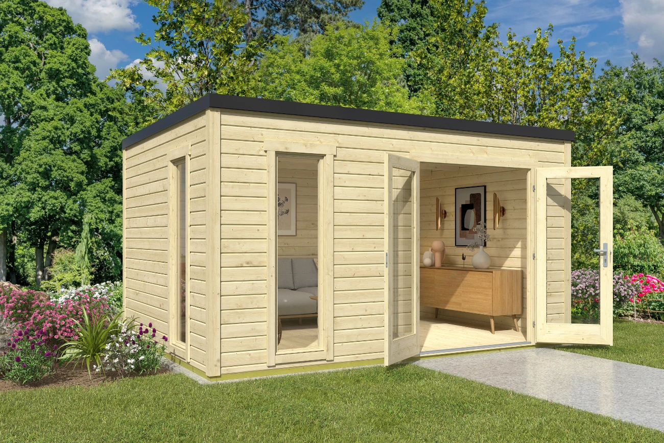 Home-Office-Gartenhaus Palermo 4