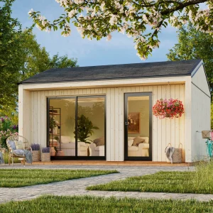 Gartenhaus Rebekka 2 ISO Slide PLUS 19,4 m²