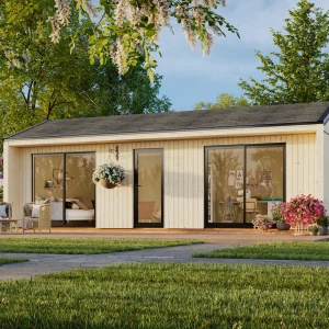 Gartenhaus Rebekka 4 ISO Slide PLUS 31,8 m²