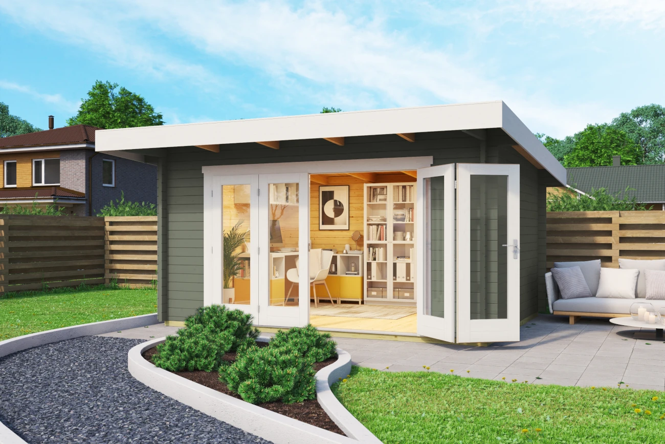 Home-Office Gartenhaus Sussex 1