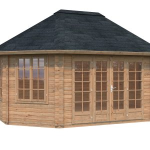 Gartenpavillon Hanna 3 ISO / 20,3m²