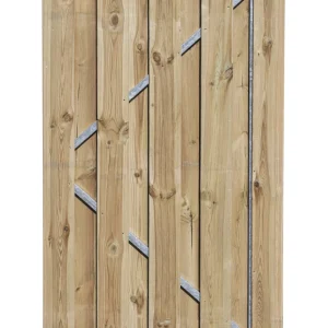 Gartentor für Bohlenzaun Paul 100×180 cm