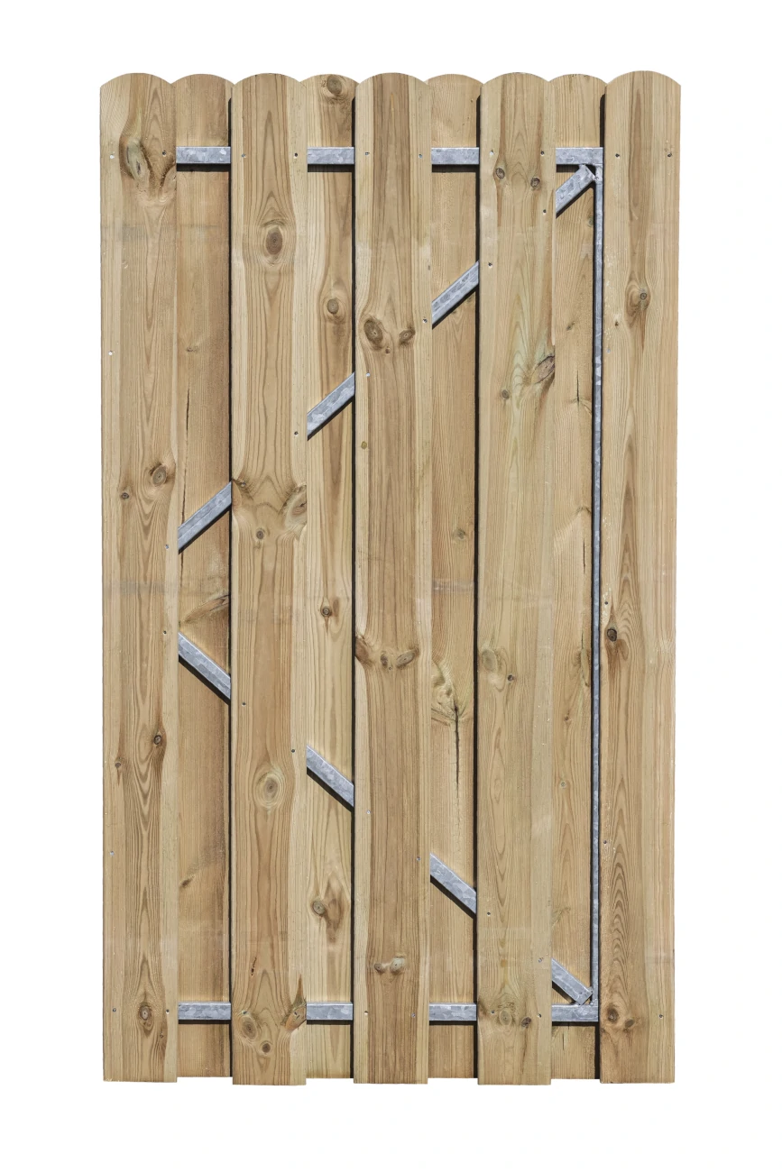 Gartentor für Bohlenzaun Paul 100x180 cm