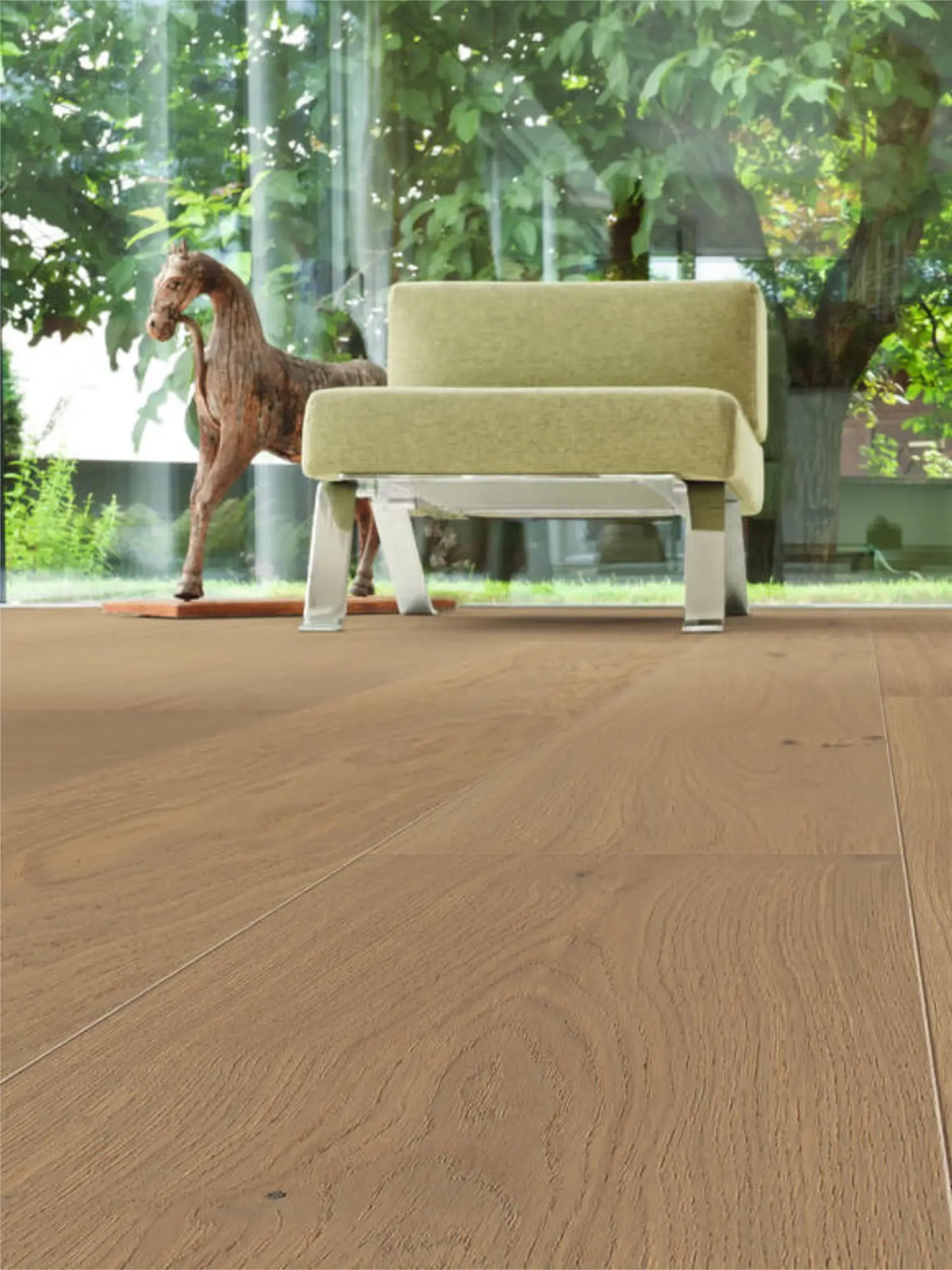 66 m² HARO Klick-Fertigparkett Eiche Sandgrau