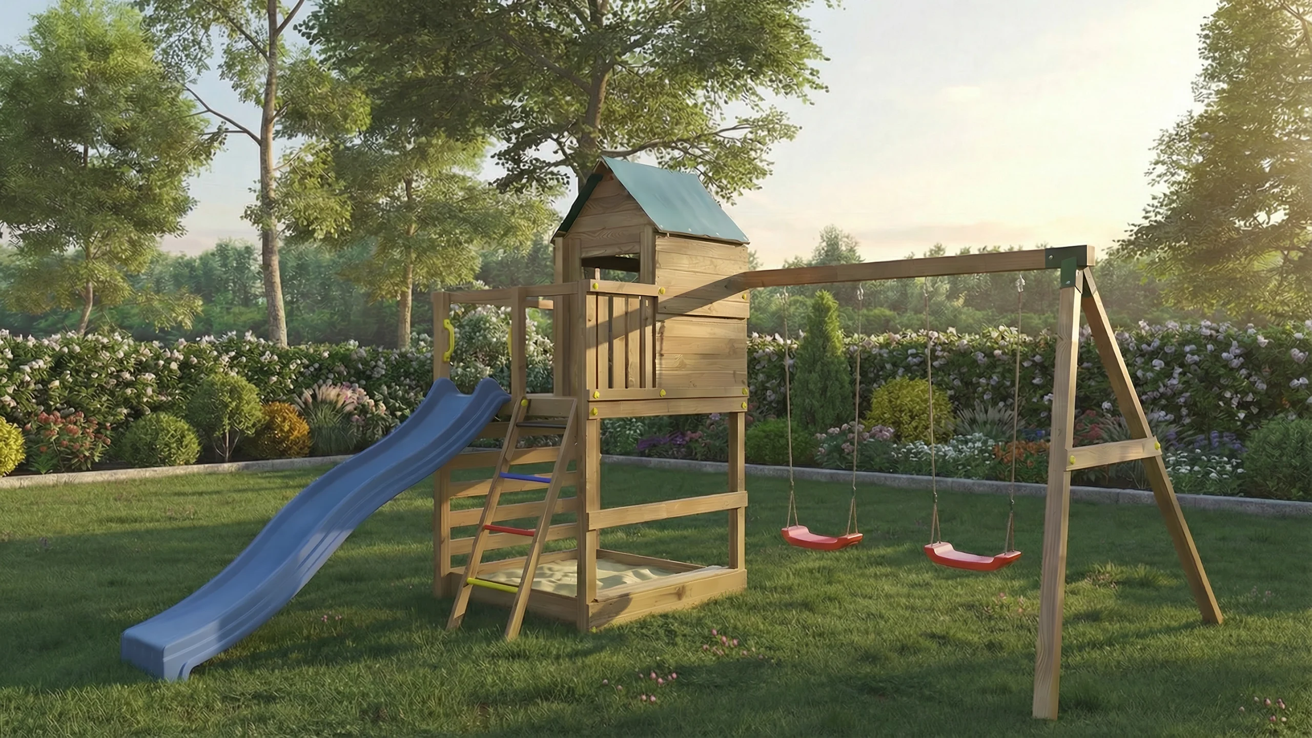 Kinderspielturm Jarcas 4 KDI