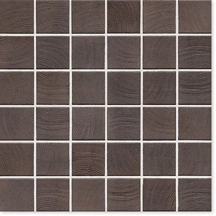 Jasba Senja Pure 30 x 30 Mosaik strukturiert 3258 H 5 x 5 cm wenge