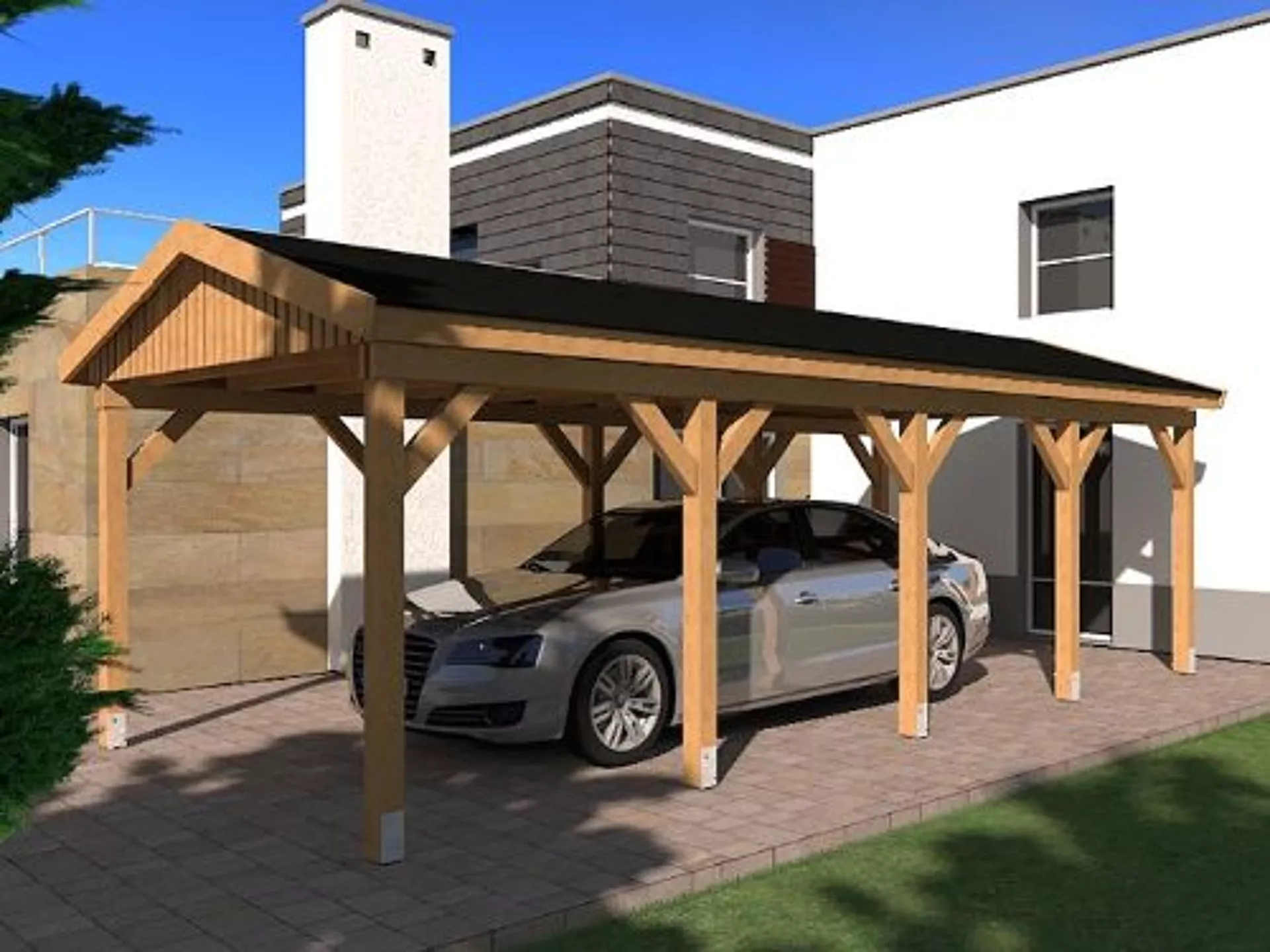 Einzelcarport Juist 2