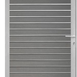 WPC Steckzaun Tor KOPENHAGEN 90×175 cm | V-Line