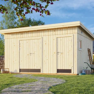 2-Raum-Gartenhaus Kalle 2 / 13,5 m²