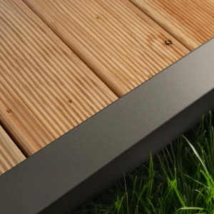 Aluminum-Abschlusswinkel für Terrassendielen