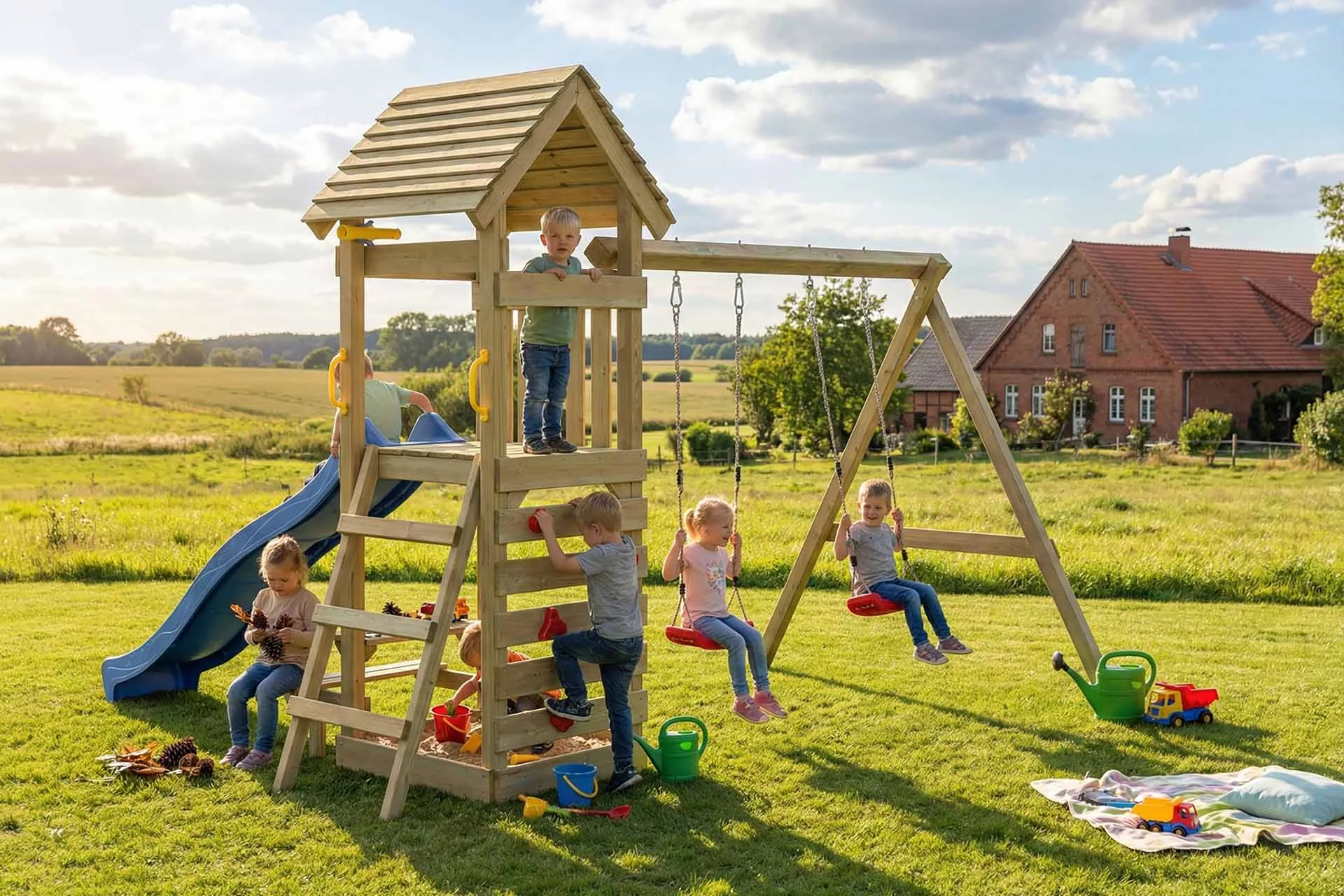 Kinderspielturm Kidoo Play Plus KDI