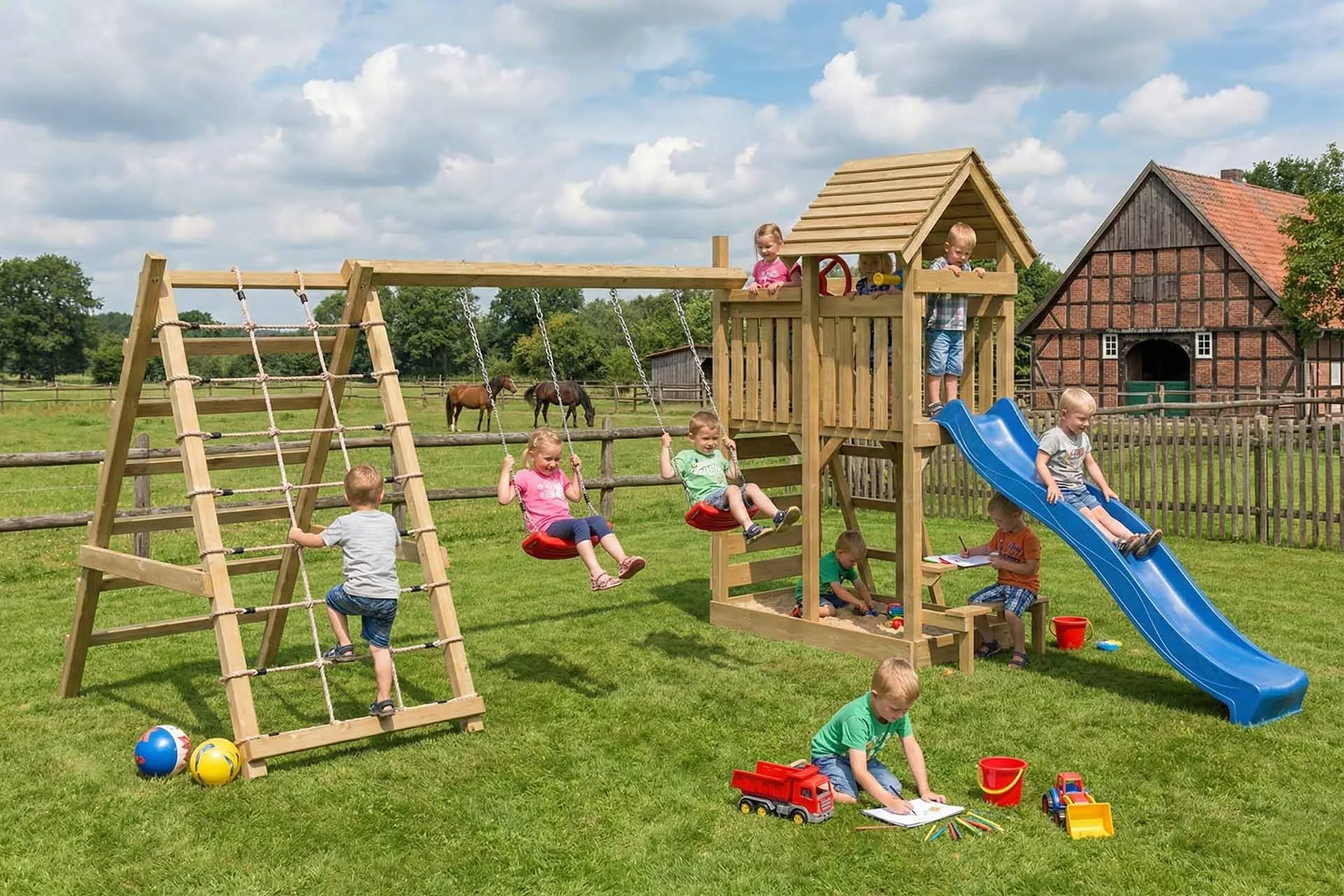 Kinderspielturm Lunoo Pro KDI