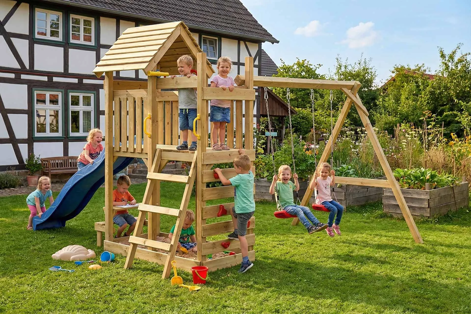 Kinderspielturm Lunoo Play Plus KDI
