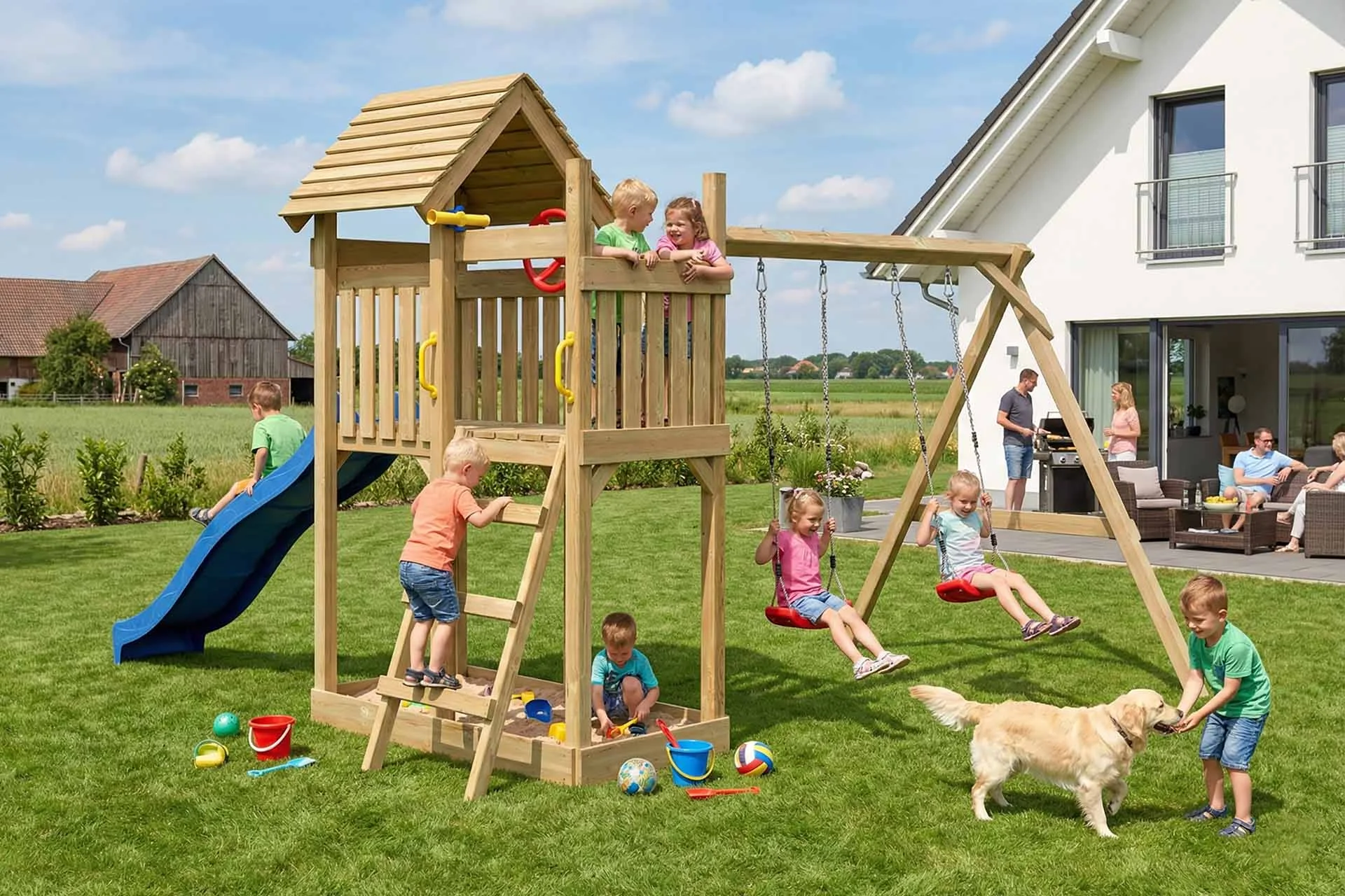 Kinderspielturm Lunoo Play KDI