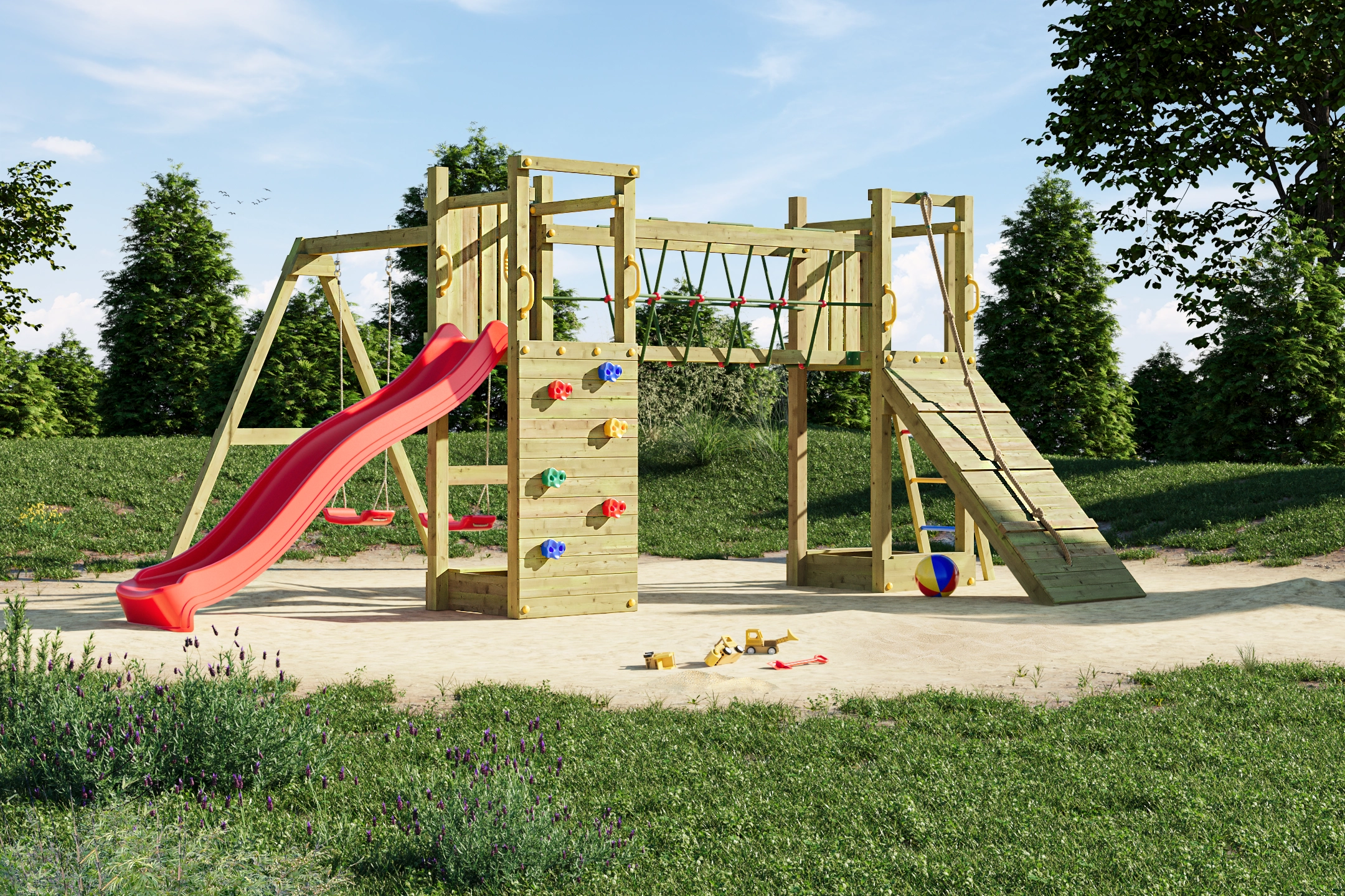 Kinderspielturm Maxi Funny Exposure KDI