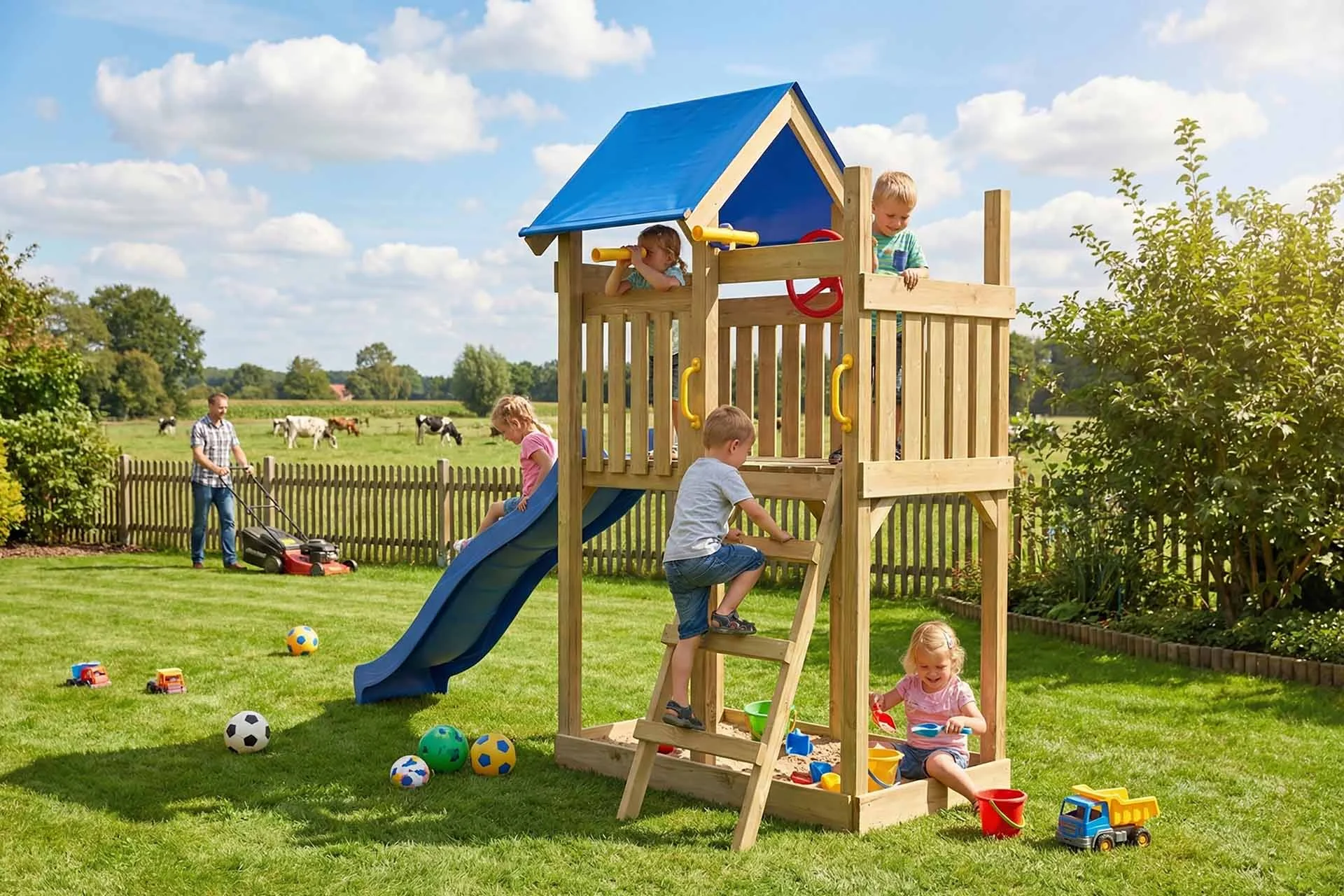 Kinderspielturm Movoo KDI