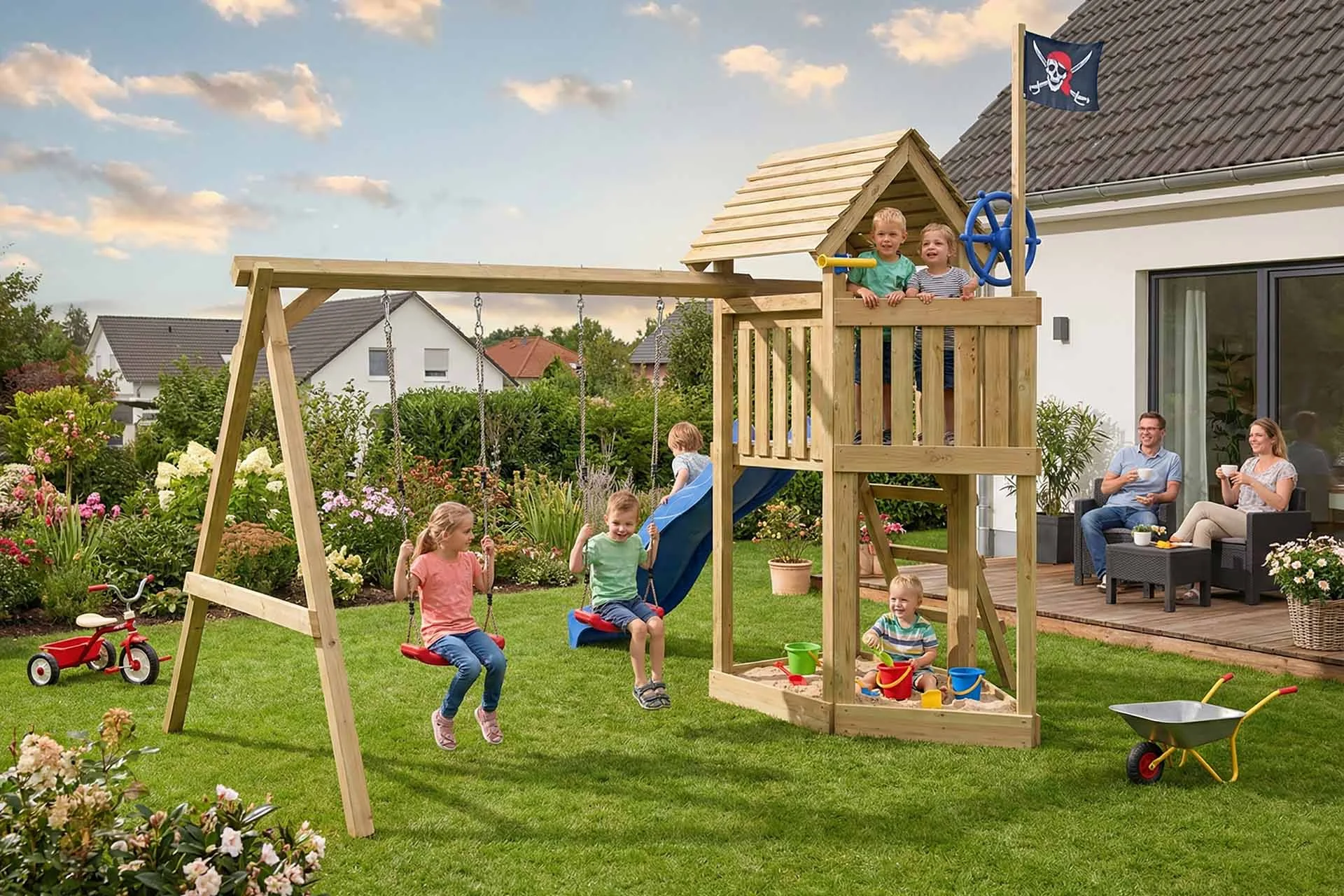 Kinderspielturm Porticoo Play KDI