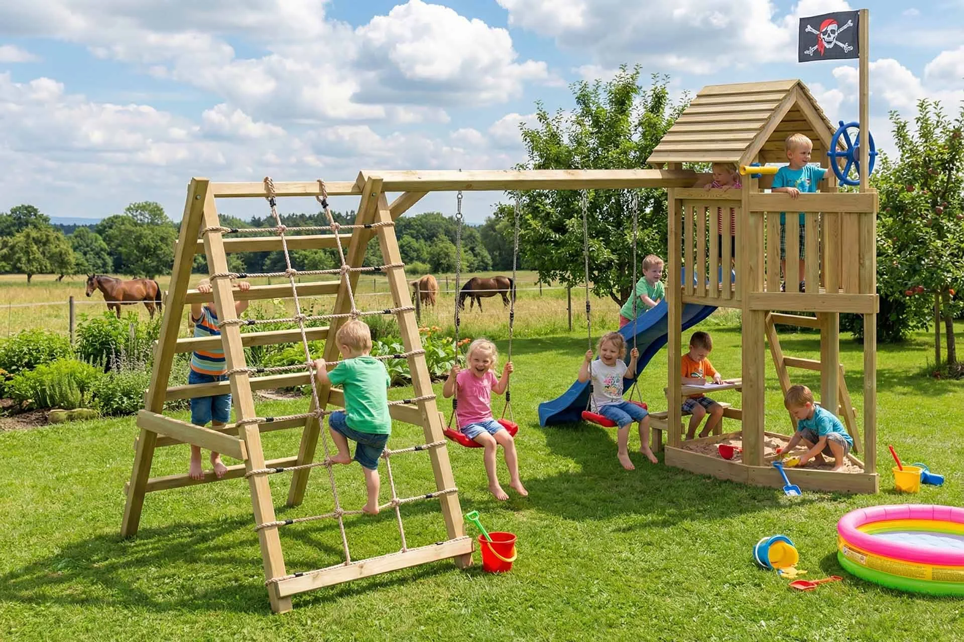 Kinderspielturm Porticoo Pro KDI